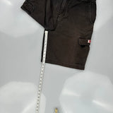 Quiksilver Cargo Shorts - 33W 10L Brown Cotton
