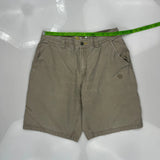 Mountain Khakis Shorts - 30W 10L Gray Cotton
