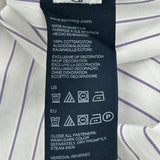 Tommy Hilfiger Striped Shirt - Large White Cotton