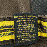 Cat Double Knee Cargo Pants - 32W 30L Black Cotton