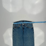 501 Levis Jeans - 32W 30L Blue Denim