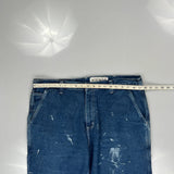 Carhartt Carpenter Jeans - 38W 32L Blue Cotton
