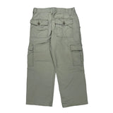 Levis Cargo Trousers - 32W 27L Grey Cotton