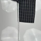 Dickies Checked Shorts - 34W 12L Blue Cotton