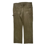 Dickies Carpenter Pants - 38W 32L Brown Cotton