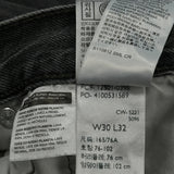 501 Levis Jeans - 30W 32L Grey Cotton