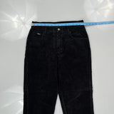 Lee Cord Pants - 30″ Waist Black Cotton