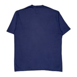 Made In USA Single Stitch Chautauqua Art Show Jerzees Graphic T-Shirt - XL Navy Cotton Blend