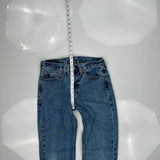 Levis 505 Jeans - 30W 30L Blue Cotton