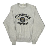 Vintage Reverse Weave Champion College Sweatshirt - Small Grey Cotton