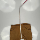 Dickies Carpenter Trousers - 36W 30L Brown Cotton