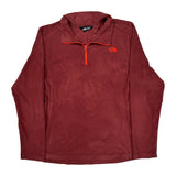 The North Face Fleece - 2XL Burgundy Polyester