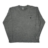 Polo By Ralph Lauren Long Sleeve T-Shirt - Medium Grey Cotton