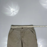 Carhartt Carpenter Trousers - 30W 30L Grey Cotton