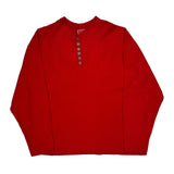 Marlboro Long Sleeve T-Shirt - XL Red Cotton