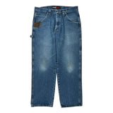 Wrangler Carpenter Jeans - 34W 30L Blue Denim