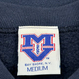 Gallaudet University Mv Sport College Sweatshirt - Medium Navy Cotton