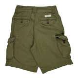 Polo By Ralph Lauren Cargo Shorts - 30W 10L Green Cotton