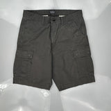Levis Cargo Shorts - 34W 11L Grey Cotton