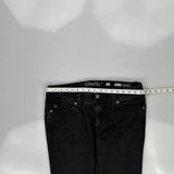 Size 32 Miss Me Boot Cut Jeans - 34W UK 12 Black Cotton Blend