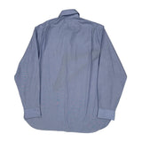 Polo By Ralph Lauren Shirt - Large Blue Cotton