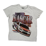 Nascar Nascar T-Shirt - XL White Cotton Blend