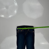 True Religion Skinny Jeans - 23W 24L Dark Wash Cotton Blend