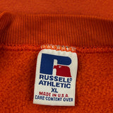Made In USA Russell Athletic Sweatshirt - XL Orange Cotton