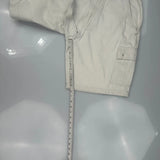 Chaps Ralph Lauren Cargo Shorts - 28W 9L Cream Cotton