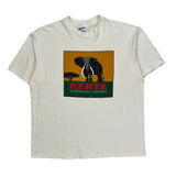 Kenya Starbucks Coffee Hanes Graphic T-Shirt - XL White Cotton