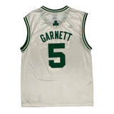 Boston Celtics Adidas Nba Jersey - Large White Polyester