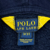 Age 3 Polo By Ralph Lauren Hoodie - XS Navy Cotton