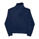 Polo By Ralph Lauren Shawl Sweater - Large Navy Cotton