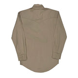 Wrangler Shirt - Small Beige Cotton