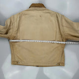 1989 Made In USA Carhartt Jacket - Large Beige Cotton