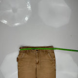 Carhartt Carpenter Pants - 33W 31L Brown Cotton