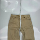 Levis Jeans - 34W 32L Beige Cotton