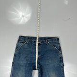 Wrangler Carpenter Jeans - 36W 32L Blue Cotton Blend