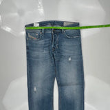 Diesel Jeans - 35W 31L Blue Cotton