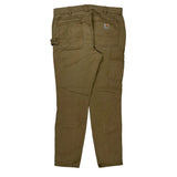 Carhartt Double Knee Carpenter Pants - 32W US 8 Khaki Cotton