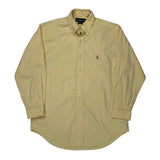 Ralph Lauren Shirt - Large Yellow Cotton