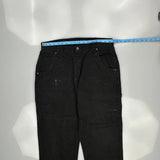 Carhartt Carpenter Pants - 33W 29L Black Cotton