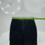 Polo By Ralph Lauren Pleated Pants - 30W 26L Black Cotton