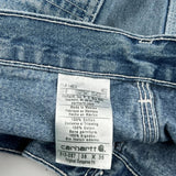 Carhartt Carpenter Jeans - 38W 36L Light Wash Cotton