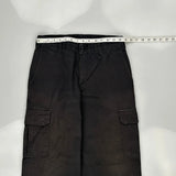 Dickies Cargo Trousers - 29W 30L Black Cotton