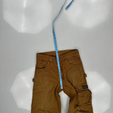 Unbranded Carpenter Trousers - 29W 32L Brown Cotton