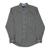Tommy Hilfiger Checked Shirt - Small Black & White Cotton
