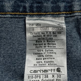 Carhartt Carpenter Jeans - 36W 31L Blue Cotton