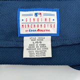 Mariners Logo Athletics Mlb Jersey - Large Blue Polyester