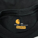 Carhartt T-Shirt - 2XL Black Cotton